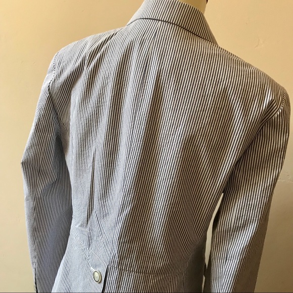 ❤️ SOLD ❤️ BROOKS BROTHERS SEERSUCKER BLAZER - Picture 7 of 8